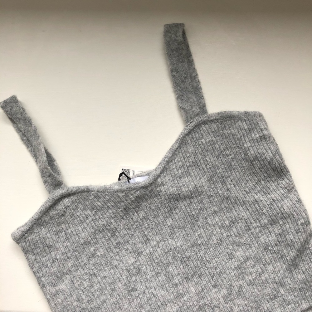 Zara Cropped Knit Top